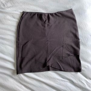 Aritzia (Sunday Best) Mini Faux-Wrap Skirt